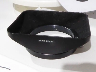 Genuine  Ø 55mm Konica Clamp-On Metal Lens Hood 24mm, 28mm  refb18 - Image 1 of 3