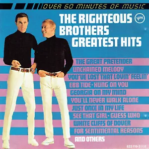 (CD) The Righteous Brothers - Greatest Hits - Unchained Melody, Ebb Tide, u.a. - Bild 1 von 2