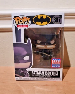 Funko Pop! SDCC Funkon 2021 exclusivo Batman con guadaña de estuche de fábrica - Imagen 1 de 6