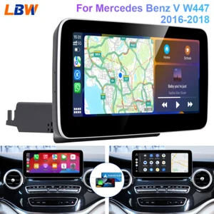 10.25'' Car Linux Screen Carplay Wifi Player For Mercedes Benz V W447 2016-2018 - Imagen 1 de 12