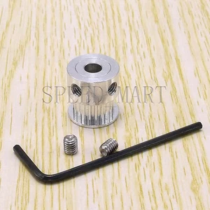 GT2 Timing Pulley Gear 20T 6.35mm 1/4" Bore 10mm width RepRap 3D Printer - Picture 1 of 6