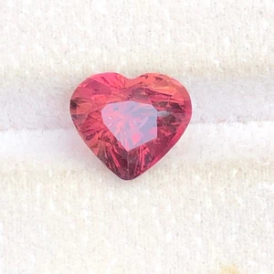 3.9 Carat Natural Heart Cut Hot Pink Color Rubellite Tourmaline From Afghanistan - Picture 1 of 10