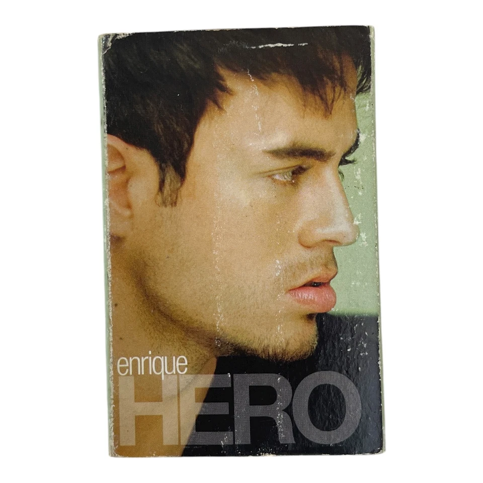 Enrique Iglesias Hero Cassette Single 2001 Interscope Records Vintage Music Foto 1 de 3