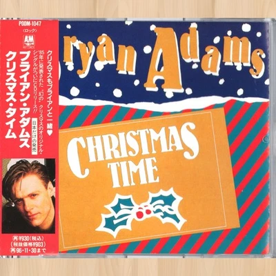 BRYAN ADAMS Christmas Time 3" CD SINGLE Reggae Christmas w/JAPAN OBI Strip  1229 — 第 1/4 张图片