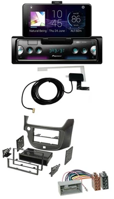 Pioneer DAB Bluetooth MP3 USB Autoradio für Honda Jazz (ab 2009) dunkelgrau - Bild 1 von 4