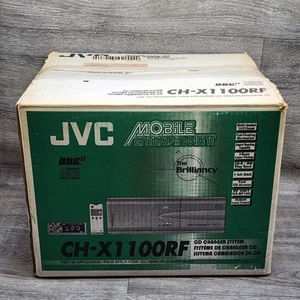 SISTEMA CAMBIADOR DE CD JVC CH-X1100RF 12 discos caja abierta aplicación 12V ¡Nuevo en caja! - Imagen 1 de 5