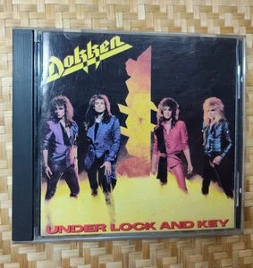 Dokken Under Lock And Key CD VTG 1985 George Lynch Don Dokken Jeff Pilson - Imagen 1 de 7