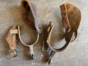 Par de espuelas de crockett vintage - Imagen 1 de 6