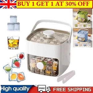 48-Cube Portable Ice Maker With Dual Layer Design & Ice Tongs - Picture 1 of 16