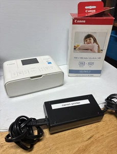 Canon SELPHY CP1200 Wireless Photo Printer + NOB Ink & Paper KP-108IN - TESTED - Picture 1 of 24
