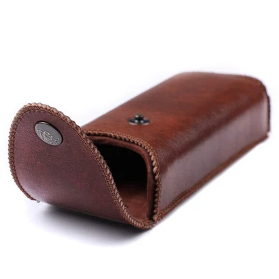 Hard Eyeglass Case With Belt Loop, PU Leather Glasses Case, Eyeglasses Cases,... - Image 1 of 4