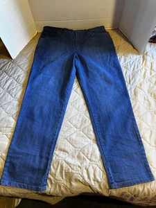 Jeans Gloria Vanderbilt Amanda nuevos sin etiquetas talla 16 para mujer azul vaquero calce clásico  - Imagen 1 de 10
