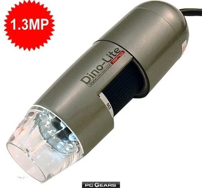 Dino Lite AM4113T Digital Microscope (USB2.0) 1.3MP Res. 10x~200x Magnification