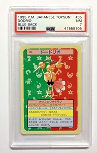 Pokemon PSA 7 Casi Como Nuevo 1995 DODRIO Topsun Espalda Azul Promoción Japonesa #85 - Imagen 1 de 2