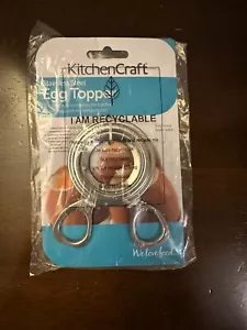 TOPPER PER UOVA IN ACCIAIO INOX TAGLIA UOVA CUCINA ARTIGIANALE - Foto 1 di 2