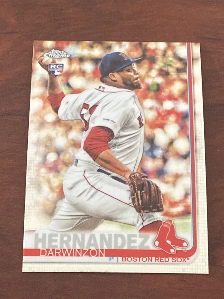 Darwinzon Hernandez RC 2019 Topps Chrome Update #30 Boston Red Sox B2262* - Image 1 of 1