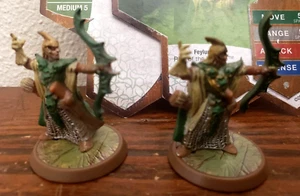 HEROSCAPE - ASCESA DELLA VALCHIRIA 2 ELFI SYVARRIS Figure con CARTE - Foto 1 di 4