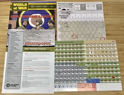 World at War Magazine #72 - Great Airborne Assaults - (Game Included) Unpunched - Image 1 of 4