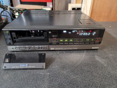 Reproductor grabadora Sony Super 8 mm VCR EV-S700U no funciona/para piezas o reparación Foto 1 de 4