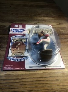 Bob Gibson Figurine Card 1995 Mint Starting Lineup Cooperstown Collection Kenner