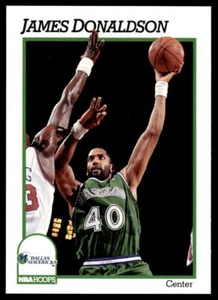 1991 Hoops #45 James Donaldson Near Mint or Better - Picture 1 of 2