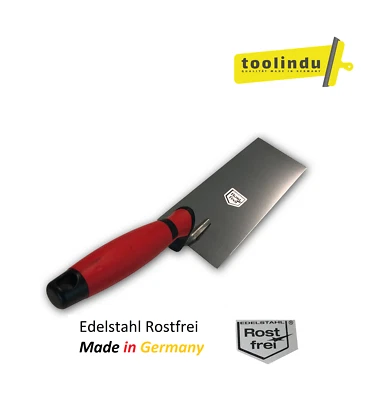 Berner Putzkelle 140mm Edelstahl Rostfrei Made in Germany Maurerkelle Glättkelle