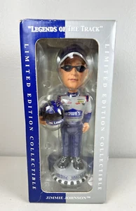 Jimmie Johnson Legends of the Track Limited Forever Bobblehead Lowes 2002 READ - Picture 1 of 6