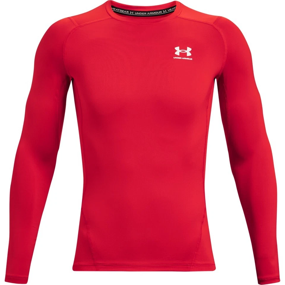 Under Armour 1361524 Men's UA HeatGear Armour Compression Shirt Long Sleeve Tee - Image 1 of 1