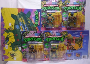 TMNT Party Wagon van + Blimp + All Ninja Turtles Leo Michelangelo Don Raphael - Picture 1 of 10