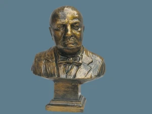 Buste sur socle de Churchill📌4a. - Picture 1 of 4