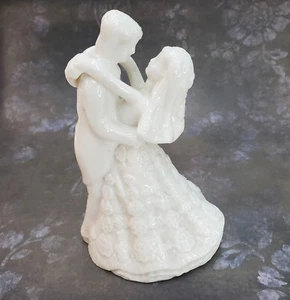 K's Collection weißes Porzellan Paar Hochzeit Topper Figur - Bild 1 von 7