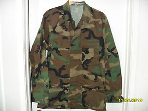 Camouflage Shirt / BDU - Small / Regular- (8415-01-084-1643)