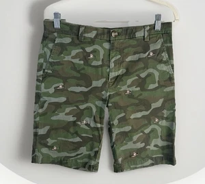 Vineyard Vines Camo Breaker Shorts Boys Size 18 Embroidered Dog Surfboard Preppy - Picture 1 of 9