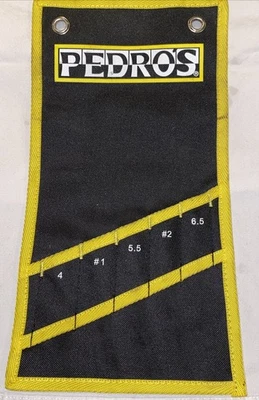 Juego de Destornilladores Pedro's Bolsa 5 Bolsillos Soporte Pedros Bicicleta Herramienta Funda Foto 1 de 2