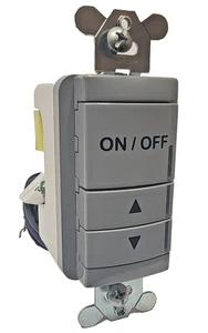 Acuity Controls SPODMRD GY SensorSwitch Dimmer Wall Switch Gray - Picture 1 of 8