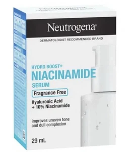 Neutrogena Hydro Boost + Niacinamid Gesichtsserum, unparfümiert, 1 Oz. - Bild 1 von 1