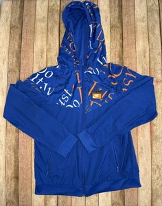 Nike Boys Sz XL Multi Jacket Full Zip Nylon Blend Just Do It JDI Blue - Picture 1 of 6