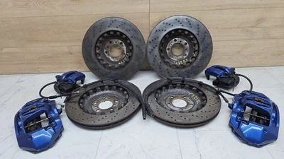 12-18 BMW F06 F12 F13 M6 Front & Rear Brembo Brake Calipers &  /M Rotors Set X4 - Image 1 of 4
