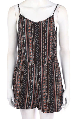 CLOCKHOUSE by C&A Playsuit Ethno Print D 38 schwarz - Bild 1 von 4
