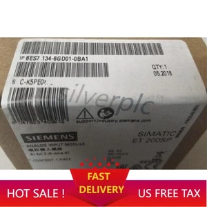 New Siemens 6ES7134-6GD01-0BA1 6ES7 134-6GD01-0BA1 ET 200SP ANALOG INPUT MODULE - Picture 1 of 1