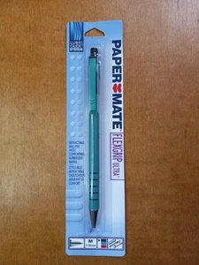 Vintage 2001 PaperMate Flex Grip Ultra Ball Point Pen Black Ink NOS 1.0mm HTF - Picture 1 of 8