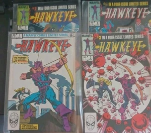 Hawkeye #1 - 4 komplette Miniserien 1983 Marvel Comics - Bild 1 von 9