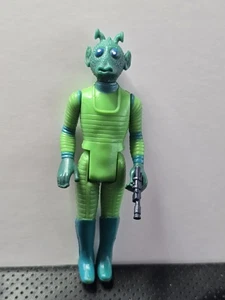 Star Wars Vintage Kenner 1978 HK * GREEDO + Orig Blaster * Neuwertig!  D2 - Bild 1 von 5