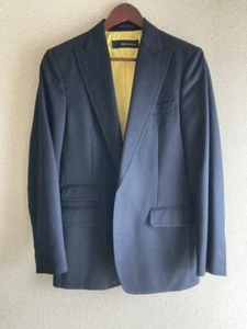 Dsquared2 Jacket Navy Size 48 Used From Japan - Picture 1 of 7