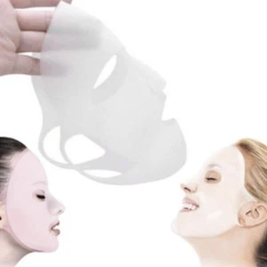 Silicone Make Up Reusable Beauty Face Moisturizing Cover For Sheet Mask - Picture 1 of 12