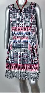 NWT Plus Women's HARPER & LIV KNEE OCCASION DRESS Size 22 PERFORATED Sleeveless - Picture 1 of 8