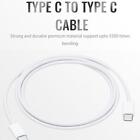 1x Dual USB Type-c to Type-c Fast Charger Cable For iPhone Charging Cord 15 L1J6