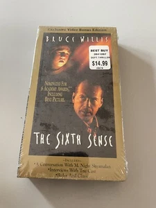 The Sixth Sense VHS Sealed/new 1999 Exclusive Video Bonus Edition Factory Sealed - Picture 1 of 4