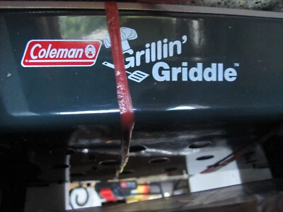 Nueva plancha de propano Coleman 9931-770 parrilla portátil de colección nunca usada Foto 1 de 4