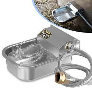 Automatic Water Dispenser for Dogs, 101oz Outdoor Dog Water Bowl, 304 Stainle... - Picture 1 of 6